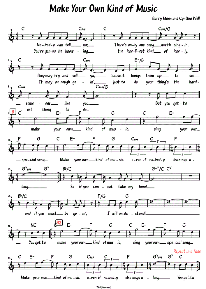 Sheet Music
